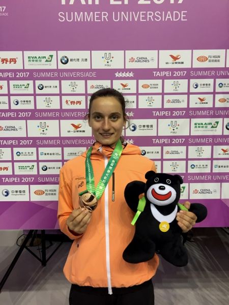 Madeline Folgmann holt Bronzemedaille bei Sommeruniversiade