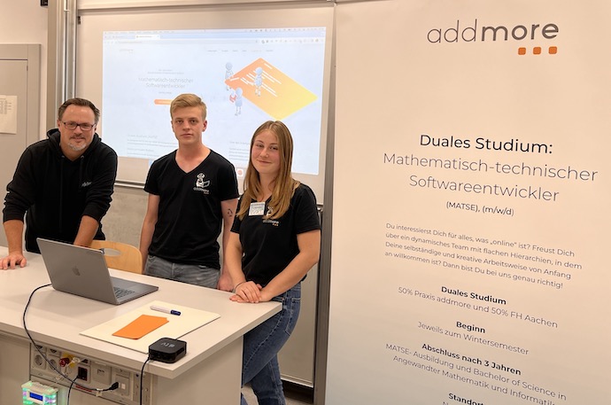 addmore beim BIT am Gymnasium Norf