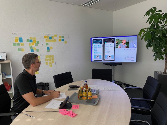 UX-Testing im Testlab der addmore friends