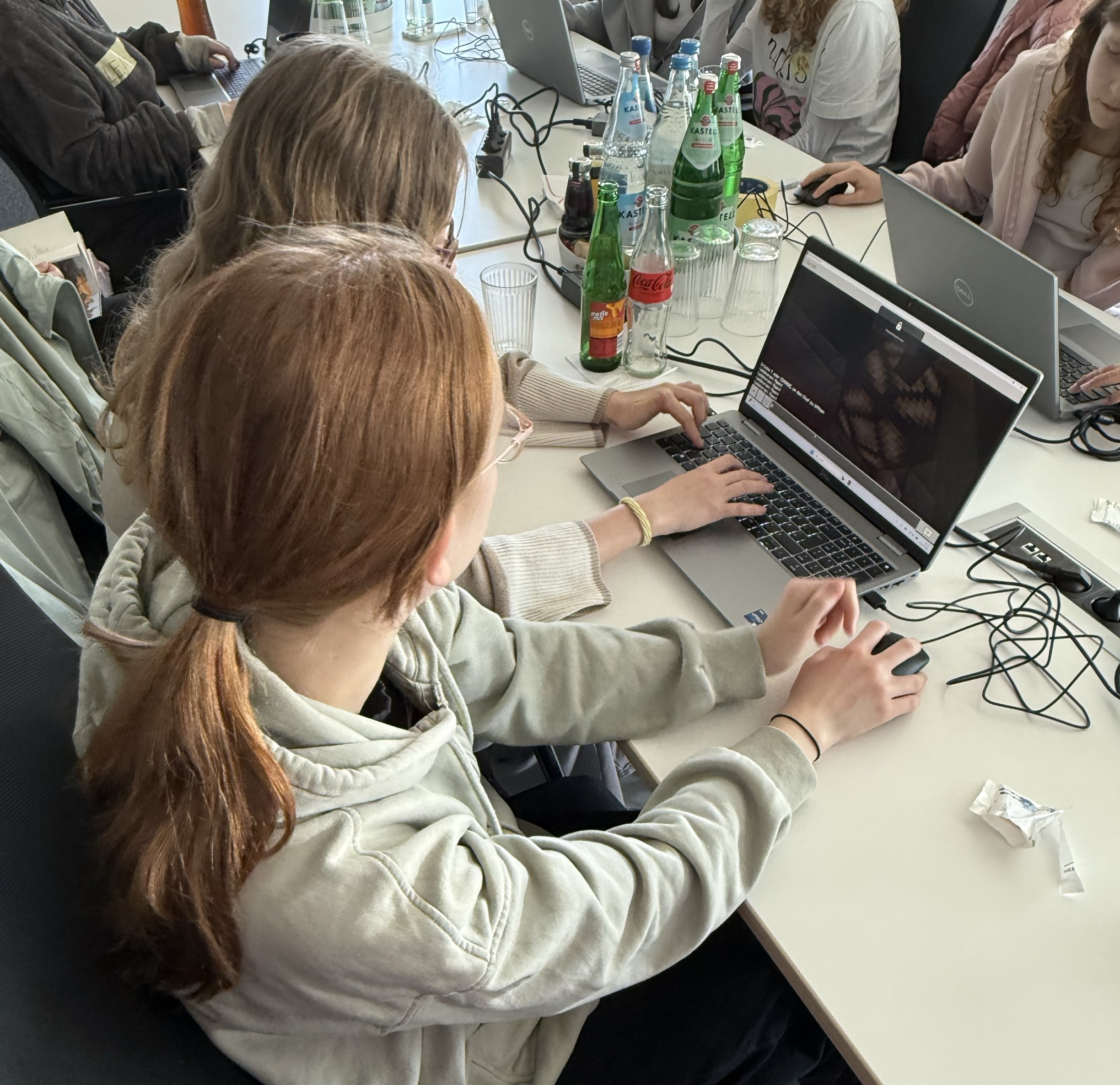 Ein Tag als Entwicklerin mit und in Minecraft